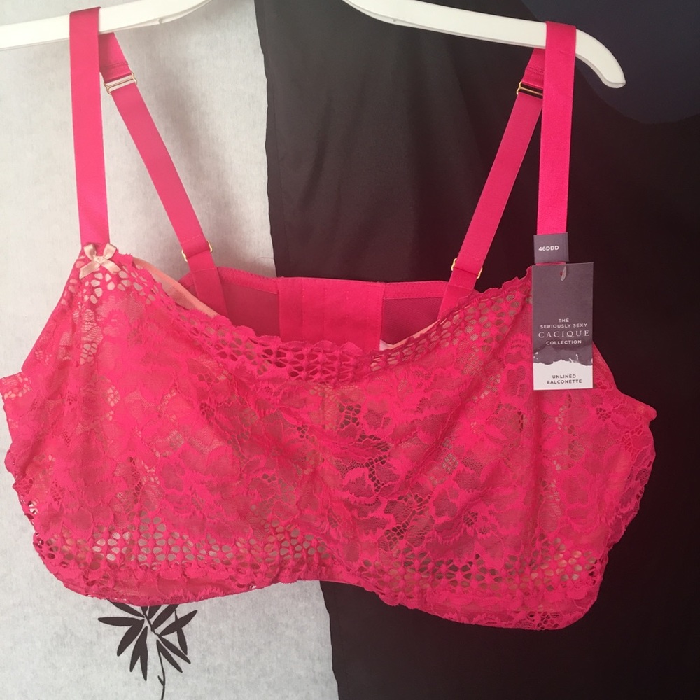 Cacique unlined balconette bra